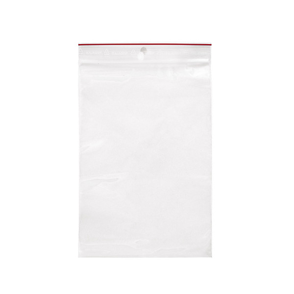RAJA Premium Grip Seal Polybags, 150X200mm, pack of 1000 - 1