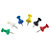 RAJA Punaises épingles de signalisation  - Boîte de 100 coloris assortis - 2