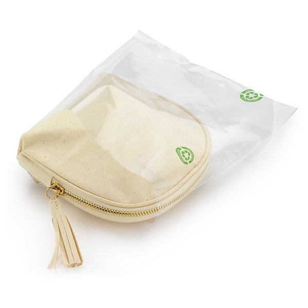 RAJA recycled 50 micron polythene bags, 250X350mm, pack of 1000 - 2