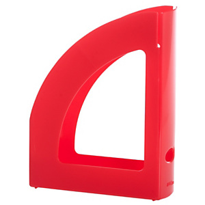 RAJA Revistero, poliestireno, 80 x 320 x 250 mm, rojo RAJA Revistero, poliestireno, 80 x 320 x 250 mm, rojo