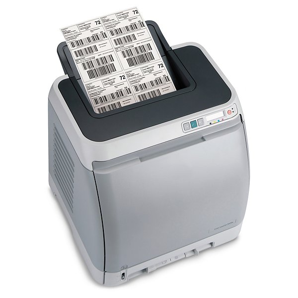 RAJA rounded corner inkjet and laser labels, 63.5 x 38.1mm, pack of 4200 - 2