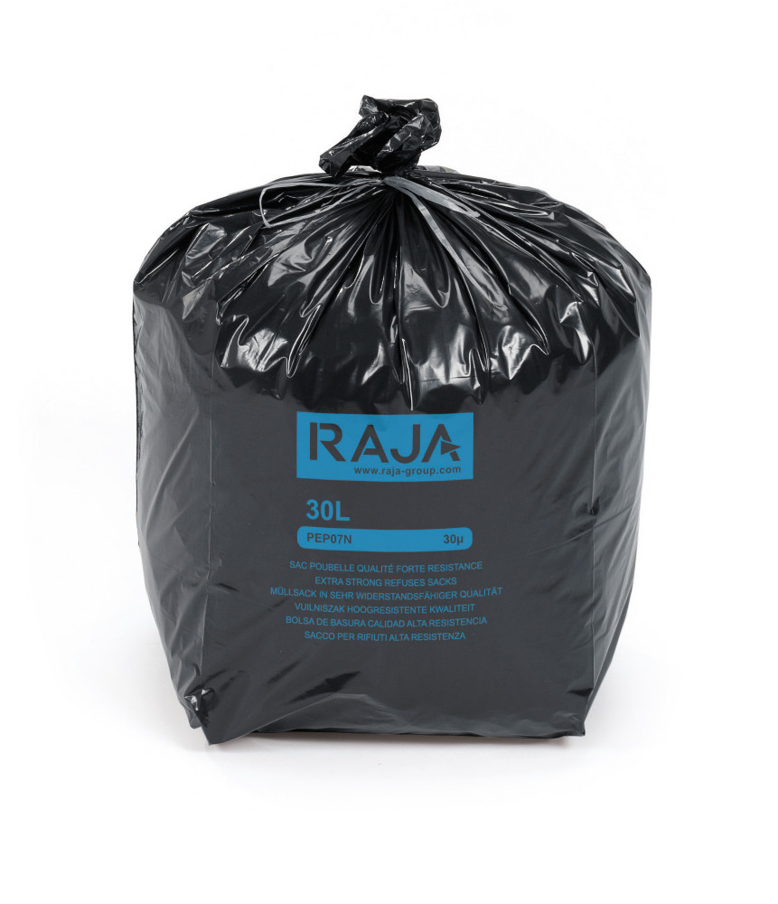 Raja Sac Poubelle 30 L Noir Pour Dechets Courants En Plastique Recycle 30 Microns Diametre 31 8 X H 70 Cm Sacs Poubellefavorable A Acheter Dans Notre Magasin Raja Sac Poubelle 30 L Noir Pour Dechets Courants En Plastique Recycle 30 Microns Diametre 31 8 X H 70 Cm Sacs Poubellefavorable A Acheter Dans Notre Magasin
