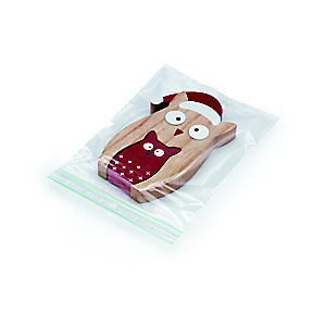 RAJA Sachet plastique recyclé à fermeture Zip - 16 x 22 cm - Epaisseur 60 microns - Transparent - Carton de 1000 RAJA Sachet plastique recyclé à fermeture Zip - 16 x 22 cm - Epaisseur 60 microns - Transparent - Carton de 1000