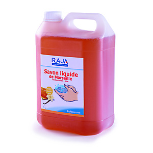 RAJA Sapone liquido, Profumazione Vaniglia e Miele, Tanica 5 l RAJA Sapone liquido, Profumazione Vaniglia e Miele, Tanica 5 l