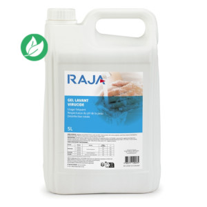 RAJA Savon gel lavant bactéricide - Bidon de 5l
