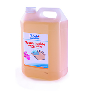 RAJA Savon liquide de Marseille parfum Orchidée - Bidon 5L RAJA Savon liquide de Marseille parfum Orchidée - Bidon 5L