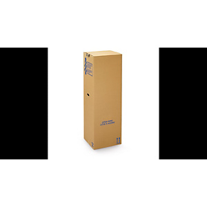 RAJA Scatola porta abiti cartone doppia onda,, 50 x 50 x 135 cm, Avana (confezione 5 pezzi) RAJA Scatola porta abiti cartone doppia onda,, 50 x 50 x 135 cm, Avana (confezione 5 pezzi)