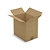 RAJA single wall, brown cardboard boxes, 310x220x300mm - 1