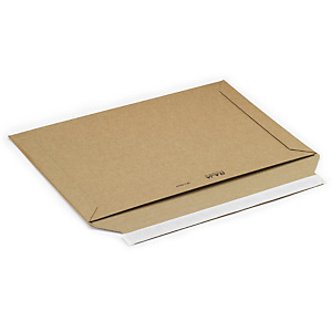 RAJA Sobre de cartón rígido con cierre adhesivo, 360 x 250 mm, paquete 100 unid RAJA Sobre de cartón rígido con cierre adhesivo, 360 x 250 mm, paquete 100 unid