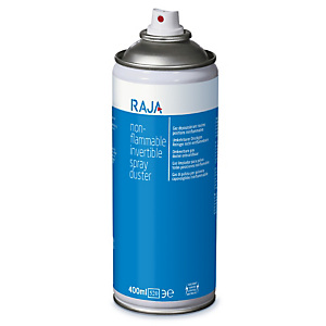 RAJA Spray de aire comprimido, invertible, con HFC, no inflamable, 200 ml.