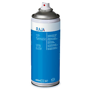 RAJA Spray de aire comprimido, no invertible, con HFC, no inflamable, 400 ml.