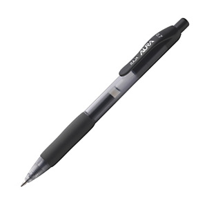 RAJA Stylo à encre gel rétractable pointe moyenne 0,7 mm avec grip de préhension - Noir RAJA Stylo à encre gel rétractable pointe moyenne 0,7 mm avec grip de préhension - Noir
