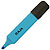 RAJA Surligneur pointe biseautée 1 et 5 mm - Bleu - 1