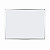 RAJA Tableau blanc laqué - Surface magnétique - Cadre Aluminium - L.90 x H.60 cm - 1