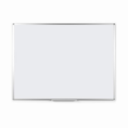 RAJA Tableau blanc laqué - Surface magnétique - Cadre Aluminium - L.90 x H.60 cm - 1