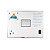 RAJA Tableau blanc magnétique effaçable à sec surface émailléé - 60 cm x 90 cm - cadre aluminium - 1