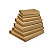 RAJA Étui emballage postal carton brun avec fermeture adhésive - 21 x 15 cm - Livre,  jeux vidéo, photo - Lot de 25 - 2