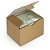 RAJAPOST brown postal boxes, 250x100x100mm - 2