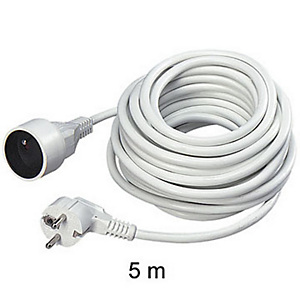 Rallonge électrique 10/16 Ampères 5 m Rallonge électrique 10/16 Ampères 5 m