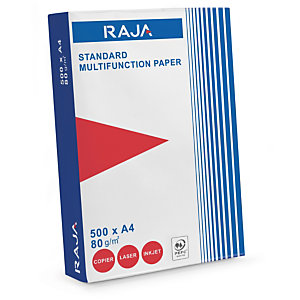 Ramette papier A3 multifonction 80g RAJA - paquet de 5