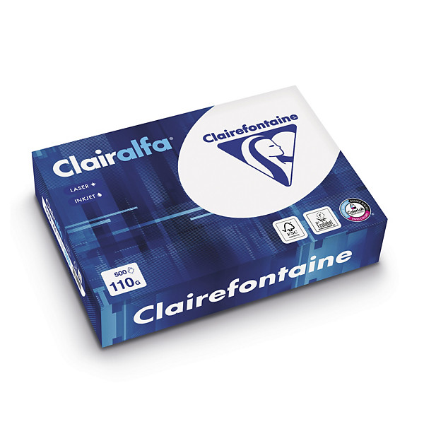 Ramette papier A4 110 et 160g CLAIRALFA - 1