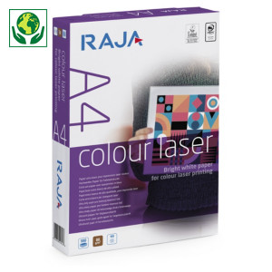 Ramette papier colour laser 100 et 120g RAJA Ramette papier colour laser 100 et 120g RAJA