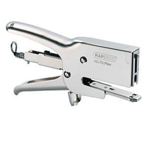 Rapesco Cucitrice a pinza HD73 - alti spessori - argento chrome - Rapesco Rapesco Cucitrice a pinza HD73 - alti spessori - argento chrome - Rapesco