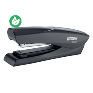 Rapid Agrafeuse de bureau Eco - Agrafes 24/6 - 26/6 - Capacité 25 feuilles - Noir Rapid Agrafeuse de bureau Eco - Agrafes 24/6 - 26/6 - Capacité 25 feuilles - Noir