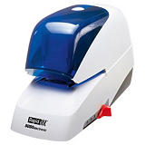 Rapid Agrafeuse électrique Supreme 5050e, ABS, blanc/bleu Rapid Agrafeuse électrique Supreme 5050e, ABS, blanc/bleu