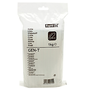 RAPID Colla termofusibile - diametro 12mm - lunghezza 19cm - 1kg - trasparente RAPID Colla termofusibile - diametro 12mm - lunghezza 19cm - 1kg - trasparente