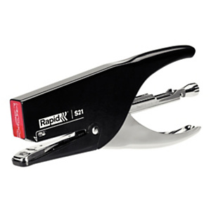 Rapid Cucitrice a pinza "Supreme S21" - Colore nero Rapid Cucitrice a pinza "Supreme S21" - Colore nero
