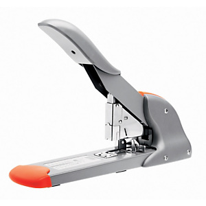 Rapid Fashion HD210 Cucitrice manuale per alti spessori, Capacità di perforazione 210 fogli, Compatibile con punti metallici 9/8-24 e 23/8-24, Colore argento/arancione Rapid Fashion HD210 Cucitrice manuale per alti spessori, Capacità di perforazione 210 fogli, Compatibile con punti metallici 9/8-24 e 23/8-24, Colore argento/arancione