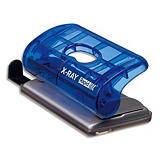 Rapid Perforatrice 2 trous EC20 XRAY bleu marine - Capacité de 20 feuilles Rapid Perforatrice 2 trous EC20 XRAY bleu marine - Capacité de 20 feuilles