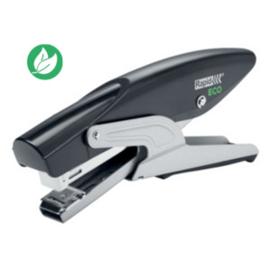 Rapid Pince Agrafeuse Eco - Agrafes 24/6 - Capacité 20 feuilles - Noir Rapid Pince Agrafeuse Eco - Agrafes 24/6 - Capacité 20 feuilles - Noir
