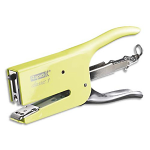 RAPID Pince agrafeuse K1 MELLOW YELLOW - En métal - Agrafes 26/6-8+ - Capacité 50 feuilles RAPID Pince agrafeuse K1 MELLOW YELLOW - En métal - Agrafes 26/6-8+ - Capacité 50 feuilles