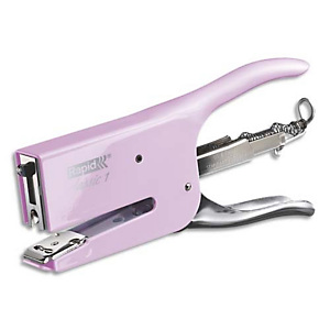 RAPID Pince agrafeuse K1 STRAWBERRY CREAM Rose - En métal - Agrafes 26/6-8+ - Capacité 50 feuilles RAPID Pince agrafeuse K1 STRAWBERRY CREAM Rose - En métal - Agrafes 26/6-8+ - Capacité 50 feuilles