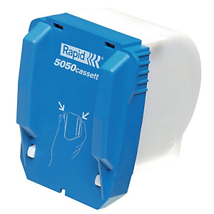 Rapid R5050 Casete de grapas, 5000 grapas, azul/blanco Rapid R5050 Casete de grapas, 5000 grapas, azul/blanco