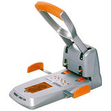 Rapid Supreme HDC 150 Taladro de uso intensivo, 2 orificios, 150 hojas, plateado/naranja Rapid Supreme HDC 150 Taladro de uso intensivo, 2 orificios, 150 hojas, plateado/naranja