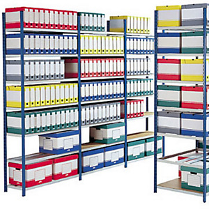 Rayonnage archives Maxipro - Double face - L. 100 x P. 70 cm - Elément Départ