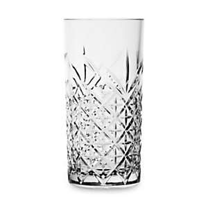 RCR CRISTALLERIA ITALIANA Bicchiere Long Drink, Collezione Timeless, Capacità 300 ml, Trasparente (confezione 4 pezzi) RCR CRISTALLERIA ITALIANA Bicchiere Long Drink, Collezione Timeless, Capacità 300 ml, Trasparente (confezione 4 pezzi)