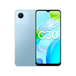 REALME C30, 16,5 cm (6.5"), 3 GB, 32 GB, 8 MP, Android 11, Azul 6941399092235