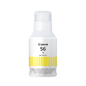 Recharge cartouche encre Canon GI-56 jaune pour imprimante jet d'encre