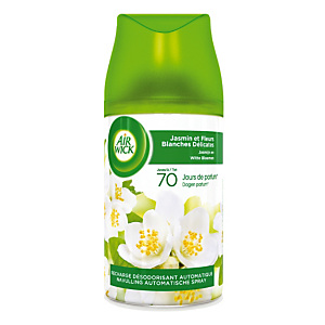 Recharge diffuseur Air Wick Fresh Matic jasmin et fleurs 250 ml Recharge diffuseur Air Wick Fresh Matic jasmin et fleurs 250 ml