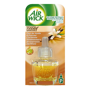 Recharge pour diffuseur électrique Air Wick parfum vanille cachemire 19 ml Recharge pour diffuseur électrique Air Wick parfum vanille cachemire 19 ml