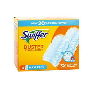 Recharges plumeaux Swiffer Duster XXL, boîte de 15 Recharges plumeaux Swiffer Duster XXL, boîte de 15