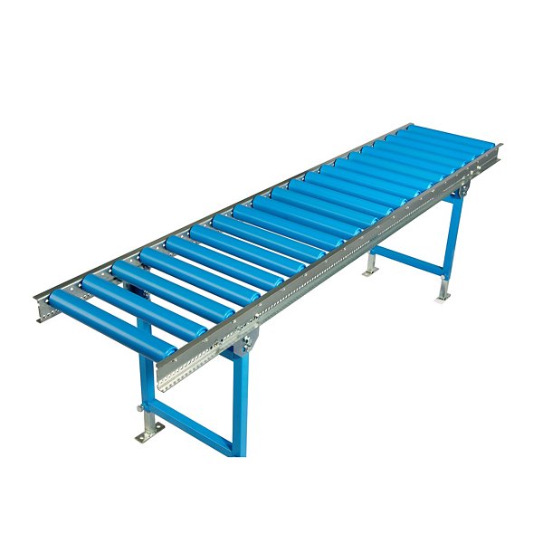 Rechte baan met stalen rollen 60 cm - 1 m - 2