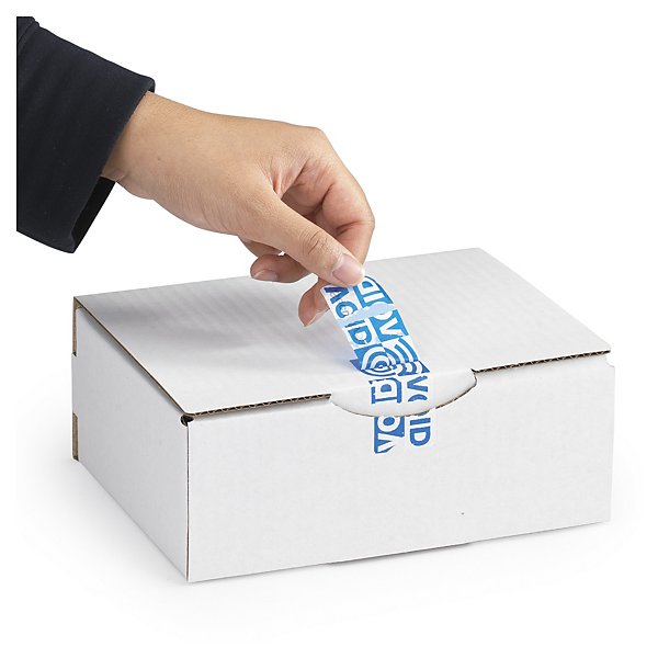 Rechthoekig veiligheidsetiket van papier RAJA - 4