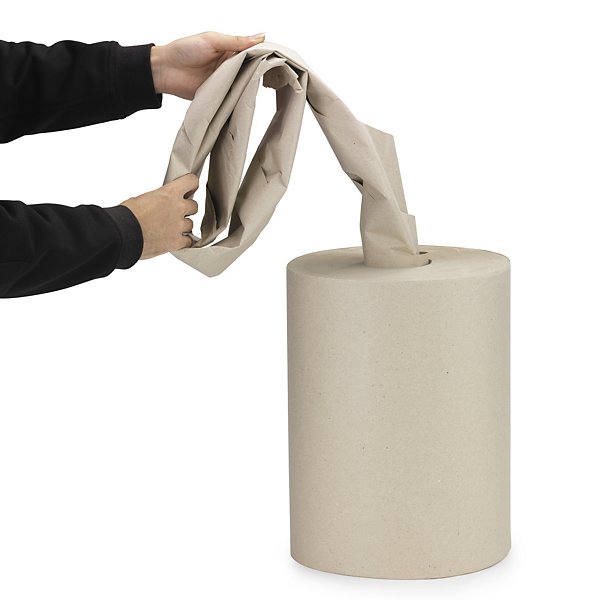 Recyklovaný výplňový papír v roli se středovým podáváním - 2
