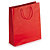 Red gloss laminated custom printed bags - 250x300x90mm - 2 colours, 1 side - 1