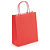 Red mini kraft custom printed bags - 180x220x80mm - 2 colours, 1 side - 1